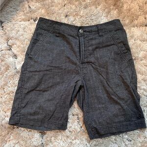 Men's Dark Gray Casual Shorts